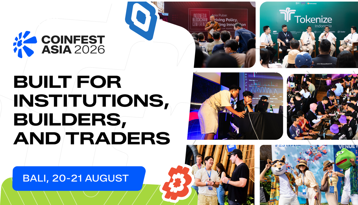 Coinfest Asia 2026 connects institutions, builders, and traders to the world’s crypto festival